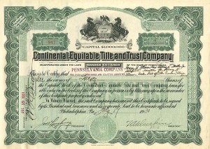 Continental-Equitable Title and Trust Co.